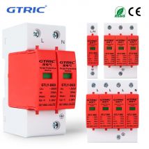 GTRIC House Lightning Surge Protector AC SPD 1P 2P 3P 4P 40KA 60KA 220V 385V AC Dispositivo di protezione scaricatore a bassa tensione