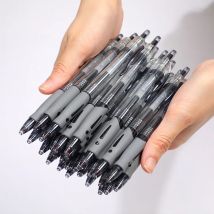 13/30 Stück einziehbares Gelschreiber-Set mit schwarzer/roter/blauer Tinte, Kugelschreiber zum Schreiben, Nachfüllungen, Bürozubehör, Schulbedarf, Schreibwaren