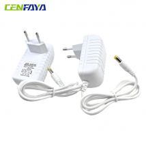5V 1A 2A EU-Stecker Netzteil 220V AC auf 5 Volt LED-Streifenlicht 5W 10W Treiberbeleuchtung Weißer Transformator für CCTV-Kamera