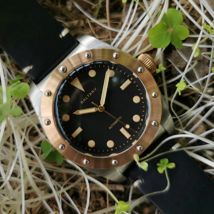 Baltany 2025 Sailing Series Nh38 Orologio meccanico da uomo Cassa in bronzo Zaffiro Impermeabile 20Bar Super Glow Orologio vintage classico