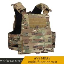 AVS MBAV Jagd Weste Jagd Schießen Airsoft MOLLE Weste Quick Release/Feste Dual Modus Plate Carrier Camouflage Weste