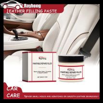Rayhong 60 ml Lederfüllpaste für Autositze, Kratzerreparatur, Sofa, Leder, Schadensanierung, Paste für Wohnmöbel