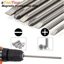 Schlitz Phillips Schrauben dreher Bit Set magnetisch für Bohrer 1/4 Sechs kant schaft Kreuz schraube Treibers pitze Kit Präzisions-Elektro werkzeug Zubehör