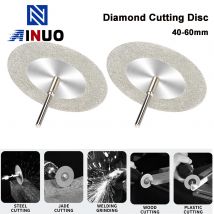 40/50/60mm Diamant Trennscheibe Elektrische Bohrer Mini Rotierenden Schleifen Disc DIY Metall Schneiden Kreissäge klinge 1 stücke