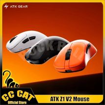 ATK Z1V2 Ultimative Gaming-Maus, kabellos, Dual 8K PAW3950, Ultra 500 mAh, leichte Elektronik-Maus, E-Sport-Mäuse, PC-Gamer-Geschenke