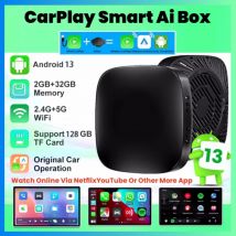 2024 Android 13 Carplay Box Android Auto Wireless Smart TV Box 2G + 32G Sistema intelligente per auto Supporto WIFI Netflix YouTube