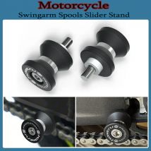 6MM 8MM 10MM CNC Aluminium Motorrad Schwinge Spulen Slider Stehen Hebe Schraube Roller Neue Zubehör