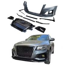 Brand New Factory Auto Q5 Upgrade To RSQ5 Style Body Kit With Grille For Audis Q5 SQ5 2008 2009 2010 2011 2012 Car Front Bumper