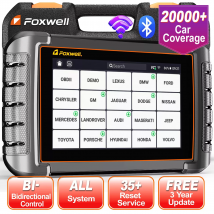 Foxwell NT809 Strumento di scansione diagnostica per scanner OBD2 bidirezionale per tutti i sistemi 30 Manutenzione Test bidirezionale OBD2 automobilistico