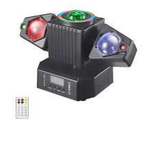 50W LED Strahl Moving Head Licht Rot Grün Laser Disco Licht mit Magic Ball Rotierende Fernbedienung Geeignet für DJ Party Birthda