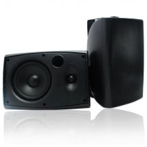Altoparlanti Bluetooth per esterni Herdio da 6.5 pollici cassa audio per montaggio a parete a 2 vie Subwoofer Home Theater per veranda (una coppia)