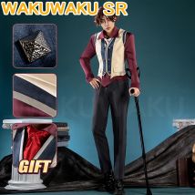Viktor Jaycee Cosplay Kostüm Spiel LOL S-3XL WakuWaku-SR Männer Uniform Anzug Kostüm Arcane Staffel 2 Viktor Plus Größe