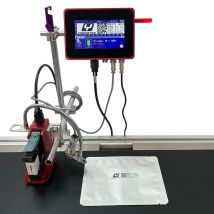 R 12.7mm/25.4mm 28 lingue macchina di codifica automatica data di scadenza stampante Stampante a getto d'inchiostro online Stampante TIJ a getto d'inchiostro termico