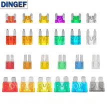 10PCS Sicherungen Standard Mini Micro Auto Sicherung 2A 3A 5A 7,5 A 10A 15A 20A 25A 30A 35A 40A Amp Clip Sicherung Set für Auto Lkw Kleine Medium