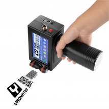 Y7 12,7 mm variabile online QR Bar codice batch data numero logo data di scadenza etichetta stampante termica portatile a getto d'inchiostro portatile a getto manuale