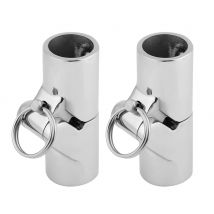 Marine Stainless Steel Folding Swivel Coupling Tube Pipe Connector Boat Hardware Fitting Boat Pipe Connector