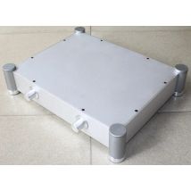 Full Aluminum Amplifier Enclosure/Mini HIFI DIY AMP Case/ Preamp Box/ silver tube amp Chassis WA22