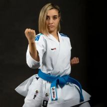 Original Kata Karategi GI SMAI Offizielle Karate Kata Uniformen Karategi Kata WKF Zugelassen (3C) 14OZ PREMIUM KATA GI - KAMINARI X