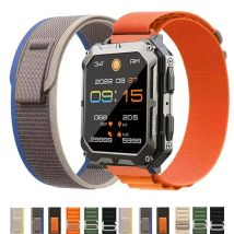 Nylon Schleife Apline Strap Für C20 Pro Band Smartwatch Zubehör Ersatz Sport Trail Armband 22mm Armband Für NEUE C20 pro