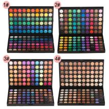 Make-up-Set, 120-Farben-Make-up-Palette, nackter Lidschatten, professioneller schimmernder, mattierter Glitzer-Lidschatten, wasserfeste Lidschatten-Palette