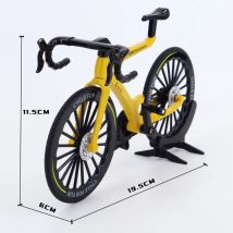 1:8 Modell Berg Legierung Fahrrad Diecast Off-road Modell Metall Fahrrad Sammlung Simulation Geschenke Spielzeug für jungen