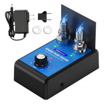 Zündkerze Tester Doppel loch Diagnose Werkzeug Mit Schallwand 12V Auto Funken Tester 0-6000rpm Auto Motor zündung Detektor Werkzeuge