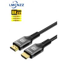 HDMI Cable 2.1 Splitter 4K@120Hz 8K@60Hz 48Gbps Adapter For EARC ARC HDCP Ultra High Speed Video Cable PC Laptop Projector HD TV