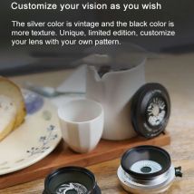 Sgimage 18mm f2.0 APS-C manuelles ultra dünnes Pfannkuchen-Prime-Objektiv Kamera objektiv mit konstanter Blende für Fuji x Sony E Nikon Z Mount M4/3