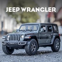 1:22 Jeeps Wrangler Rubicon Legierung Druckguss & Spielzeug fahrzeuge Metall Spielzeug auto Modell Sound und Licht zurückziehen Sammlung Kinder Spielzeug Geschenk