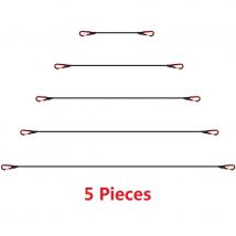 5-teiliges Set, elastische Stretch-Seile, 8 mm Bungee-Seile mit Haken, leichte Fahrräder, Krawatte, Auto, Gepäck, Verpackung, Dachträgergurt
