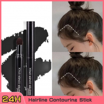 Hair Line Modified Repair Stick Pen, sofort abdeckende schwarze Wurzel, natürliche Haarfüllung, Haaransatz, Schattenpulver, Haarabdeckung