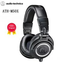 Słuchawki Audio Technica ATH M50X HIFI Profesjonalne, w pełni zamknięte słuchawki monitorowe Przenośne, składane słuchawki