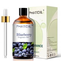 Phatoil 100ml aceites aromáticos de arándanos coco vainilla manzana verde mango arándano fresa uva guayaba cereza aceites esenciales