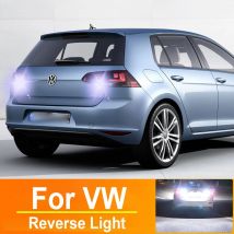 2pcs Reverse Light Back Up Lamp For VW Golf 7 Passat Tiguan Beetle Scirocco Sharan Touareg Touran UP W16W T15 921 912 LED Canbus