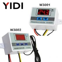 W3001 W3002 Mikrocomputer Temperatur Controller DC12V 24V AC110 AC200V Digitale Thermostat Thermorelator Heizung Kühlung Control