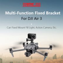 Multifunctional Mount Holder for DJI Air 3 Expansion Fixed Bracket Camera Connect Adapter Night LED Light Drone Speaker Mount
