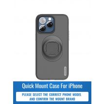Shockproof Case for iPhone 17/16/15/14Plus/13/12/11Pro/XsMax/XR Quad-style Motorbike/Bike Holder/Car Mount with Lock-in Design