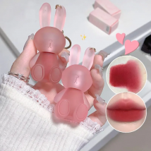 Gege Bear Rabbit Lip Glaze, matowa aksamitna glinka do ust, długotrwała, nie wysuszająca szminka