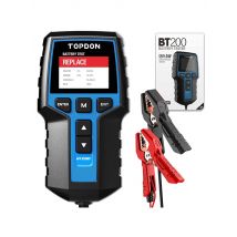 TOPDON BT200 Portable Battery Tester Charging Cranking Test Tools for Car 12V Automotive Diagnostic Battery Monitor 100-2000CCA