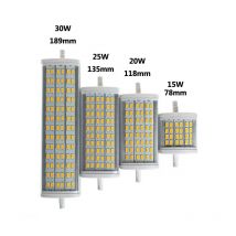 R7S Ha Condotto La Luce 78mm 118mm 135mm 189mm 15W 20W 25W 30W RX7S Tubo luminoso J78 J118 J135 J189 lampada alogena AC85-265V