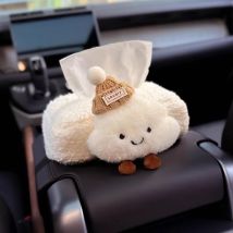 Nette Cartoon Hut Wolke Auto Tissue Box Für Armlehne Papier Halter Auto Hängen Serviette Tasche für Rücksitz Kopfstütze Organizer Lagerung