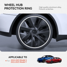 YZ Per Tesla Modello 3 Y 2021-2025 Highland Juniper 19/20 Pollici Protezione Ruota Mozzo Coperture di Protezione Car Styling Accessori
