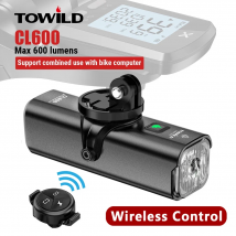 TOWILD CL600LM Bike Light Front Lamp USB Rechargeable LED 2600mAh Bicycle Lights IPX6 Waterproof Headlights Bike Accessories