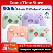 8BitDo - Gamepad controller da gioco wireless 2.4G Ultimate 2C per PC, Windows 10, 11, Steam PC, Raspberry Pi, Android