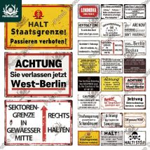 Putuo Decor War History Blechschild Metallschild Vintage Wahrzeichen Dekorative Plakette für Bar Pub Club Man Cave Room Wanddekoration