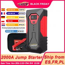 Nuovo 2000A Auto Salto di Avviamento 18000mAh Banca di Potere Benzina Diesel Caricabatteria Per Auto Avviamento Per Auto Batteria Booster per Avviare Auto