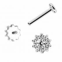 3 sztuk ASTM F136 tytan 14G 16G gwint wewnętrzny Labert Lip Piercing ucha Tragus chrząstka Stud biżuteria do ciała