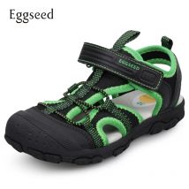 Neu eingetroffene Kindermode-Schuhe, weiche, strapazierfähige Gummisohle, UOVO Kinderschuhe, bequeme Jungensandalen mit # 22-34