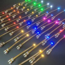 5pcs FPC wireless power supply induction Receive LED light Decorative Lamp Wireless Transmission FOR transmitter Coil Toys Model