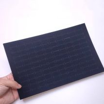 100 slot per esposizione di anelli, cuscino in spugna, orecchini ad anello, cuscino in cotone marino, accessori per inserti per piastre di gioielli fai da te